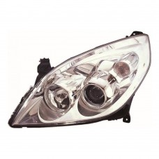 Vauxhall Vectra 2005-2009 Chrome Inner Halogen Head Lamp Unit Passenger Side